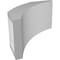Ekena Millwork 3 1/2-in. W x 6-in. D x 6-in. H Thorton Architectural Grade PVC Knee Brace BRCP035X06X06THR - alternate 6